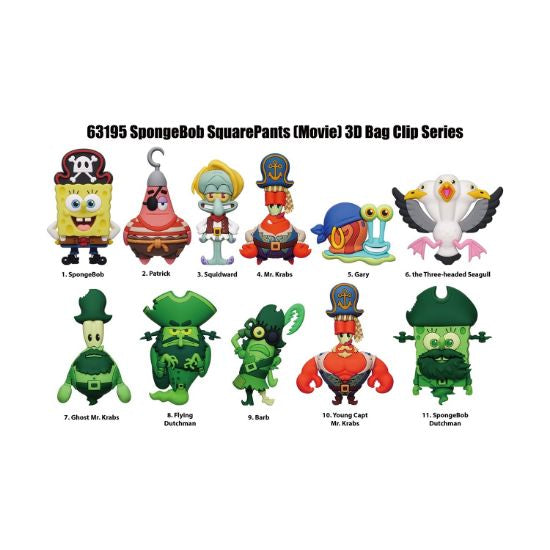 SpongeBob - Bag Clip - Mystery Pack 2025 #108234