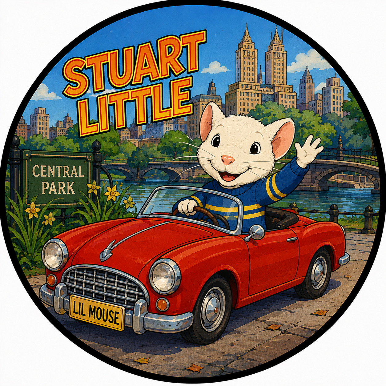 Buttons - 90s Theme - Stuart Little #108125
