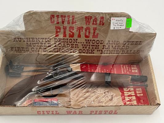 Civil War Pistol Box Set 1960s #101840