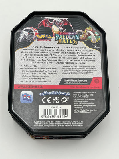 Pokémon - Empty Tin - Charmander EX 2017 #104141