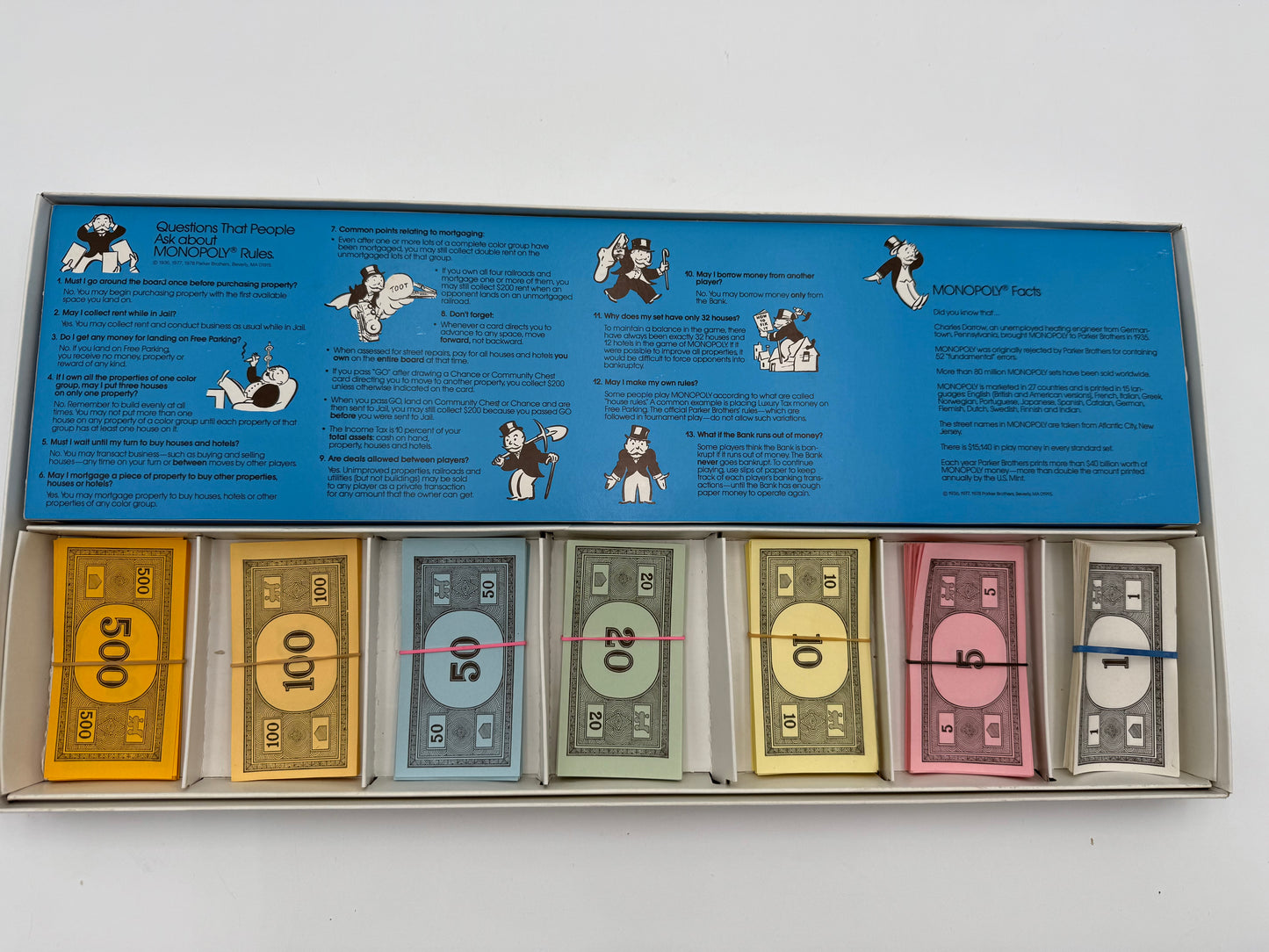 Parker Brothers - Monopoly Game 1978 #105103