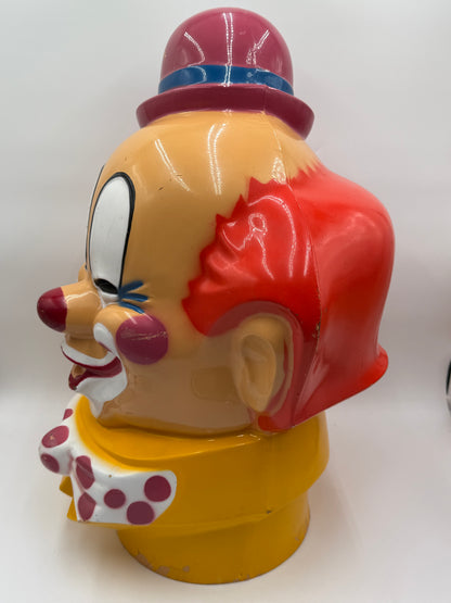 Clown Head - Vintage Helium Tank Cover 1974 #107154