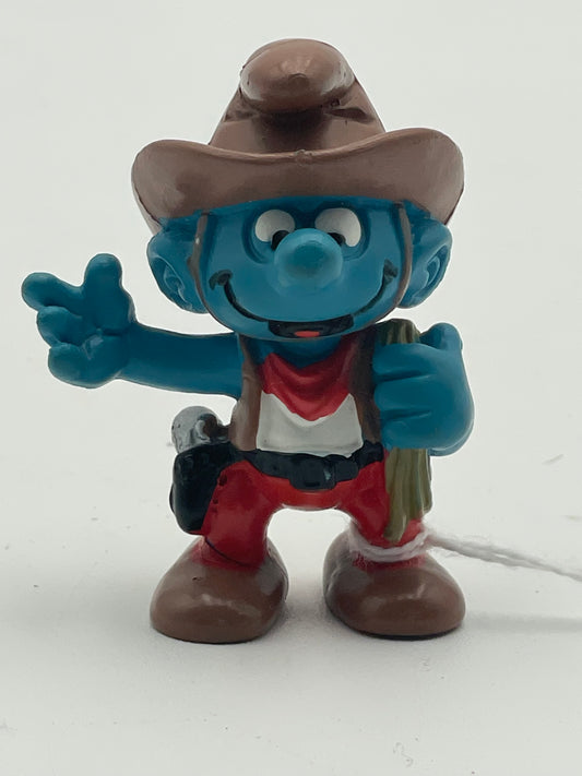 Smurfs - Cowboy Smurf 1981 #104356