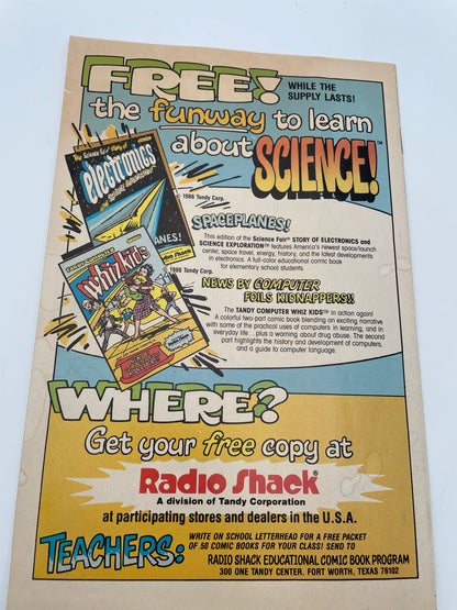 Radio Shack Comics - Science Fair Electronics -Spaceplanes - 1987 #102211