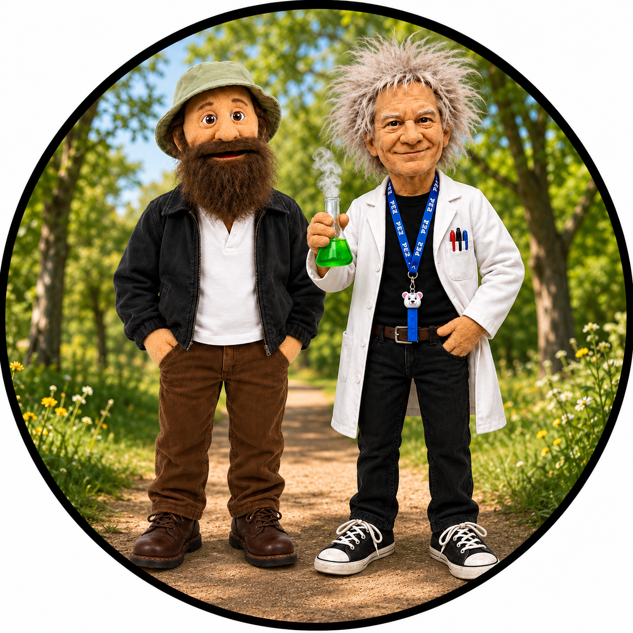 Button - The PEZ Outlaw - PEZ Outlaw & Larry #108181
