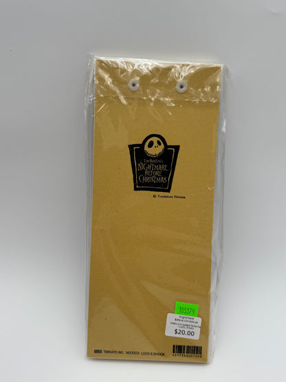 Nightmare Before Christmas - Elongated Note Pad - Lock & Shock 1990s #105379