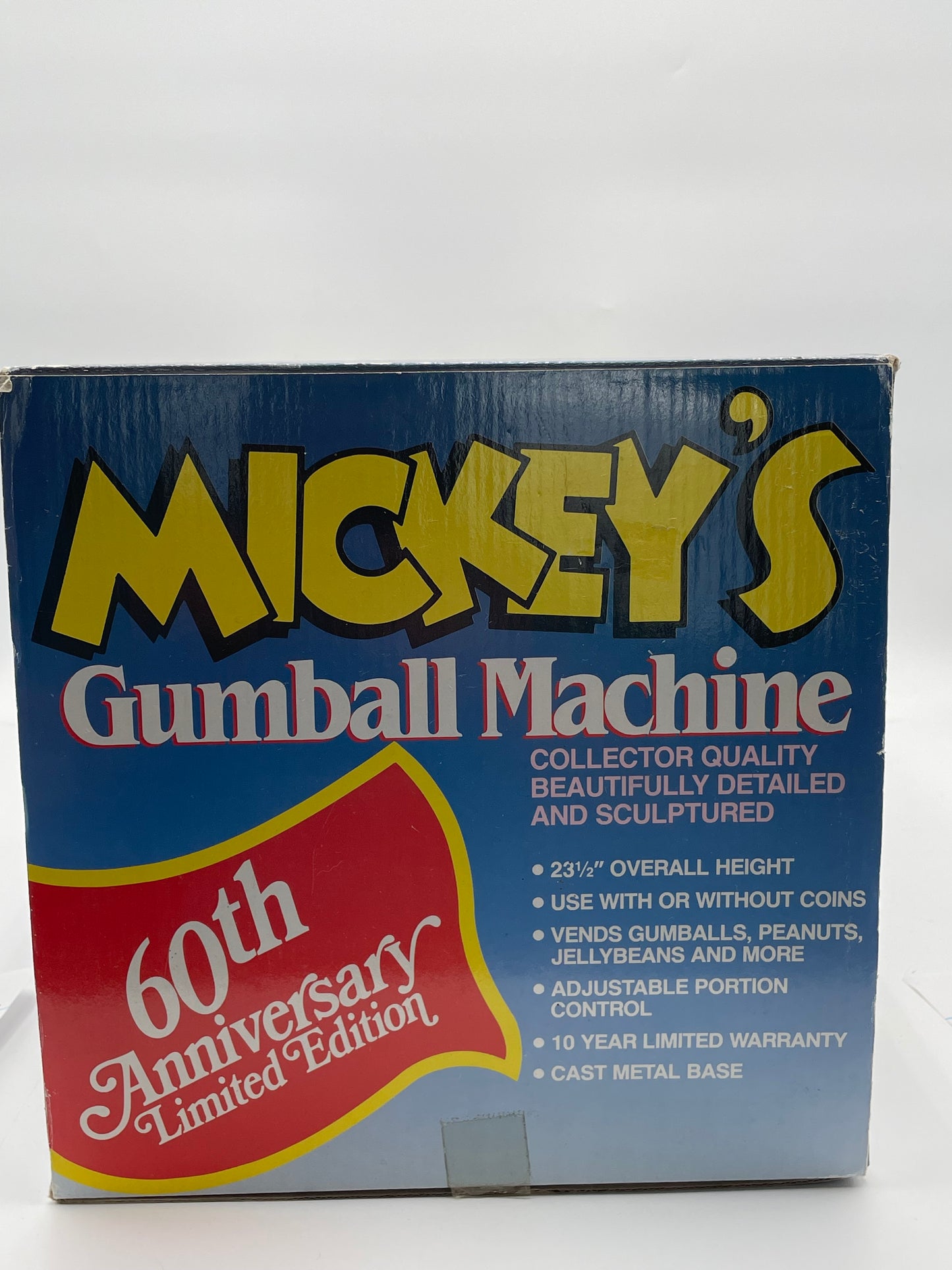 Disney - Mickey’s Bubble Gum Machine - 60th Anniversary Limited Edition 1988 #104391