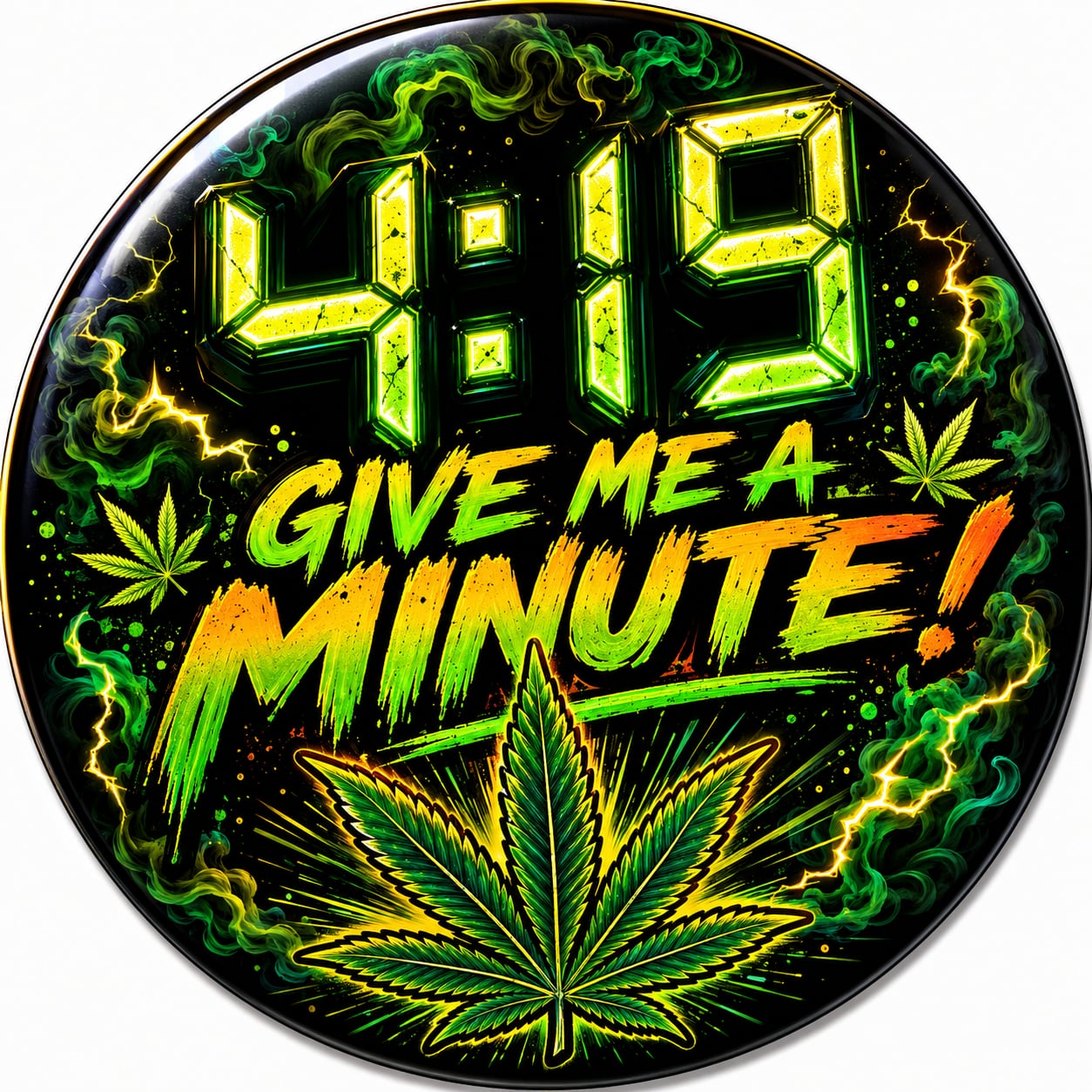 Buttons - WTHC-Radio - Give Me A Minute