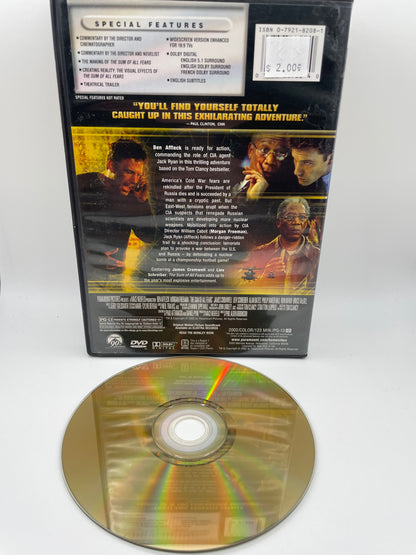 Dvd - Sum of All Fears, The 2002 #100566