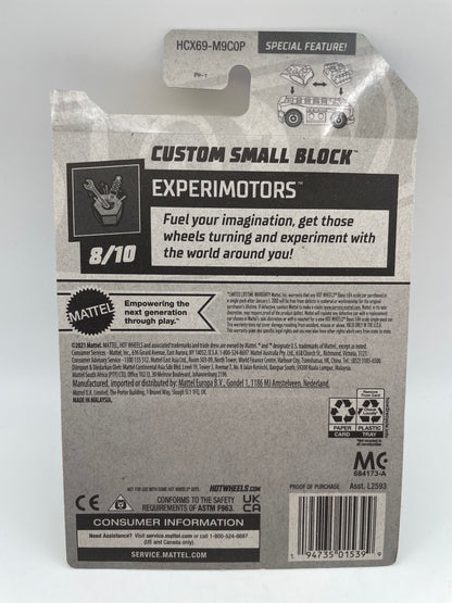 Hot Wheels - Experimotors #151 8/10 Custom Small Block Green 2022 #103193