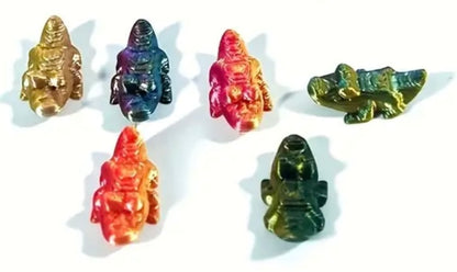 Mini Resin / 3D Print - Crocodiles - Assorted Colors #107194