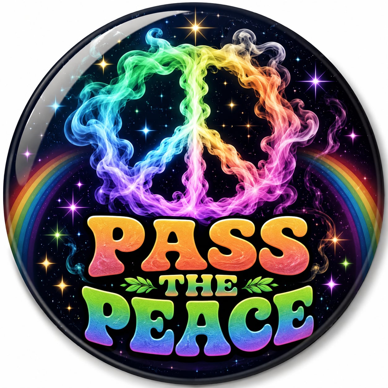 Buttons - WTHC-Radio - Pass The Peace