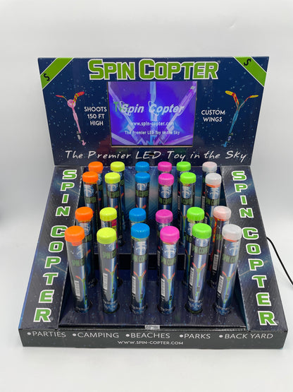 Premier LED - Toy in the Sky - Spin Copter - 6 Colors to Choose From!