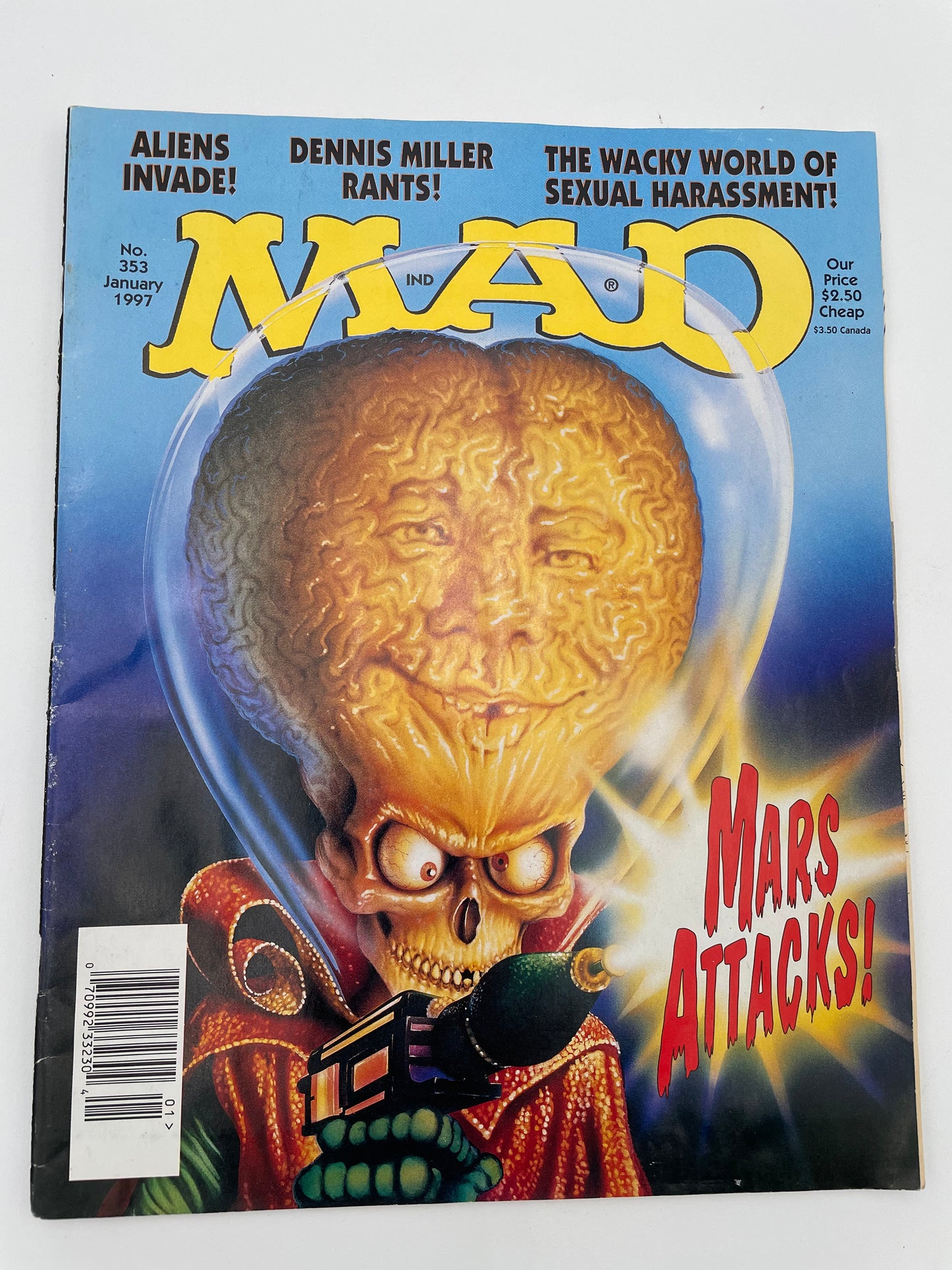 Mad Magazine - Mars Attacks #353 - January 1997 #101379