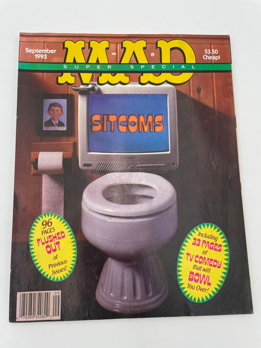 Mad Magazine - Super Special Sitcoms - September 1993 #101364