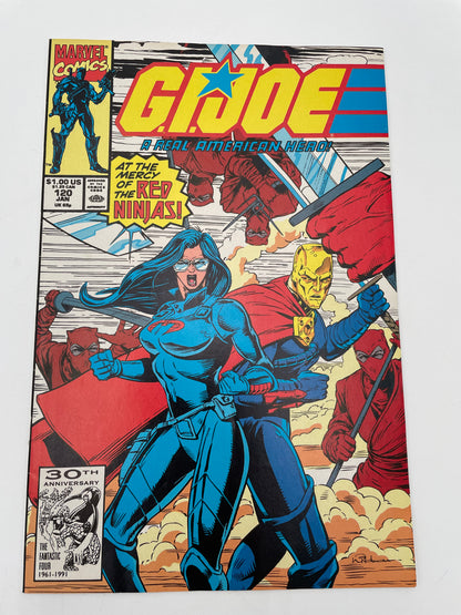 Marvel Comics - GI Joe #120 - January 1991 #102247