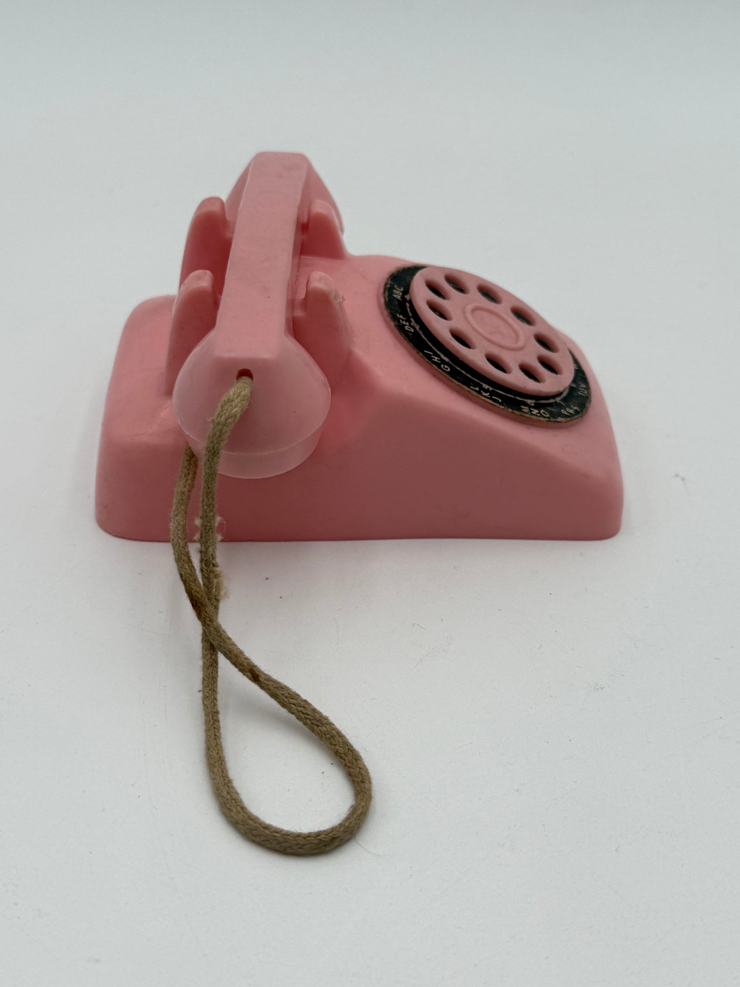 Pink Play Toy Phone - Vintage 1960s/70s #105443
