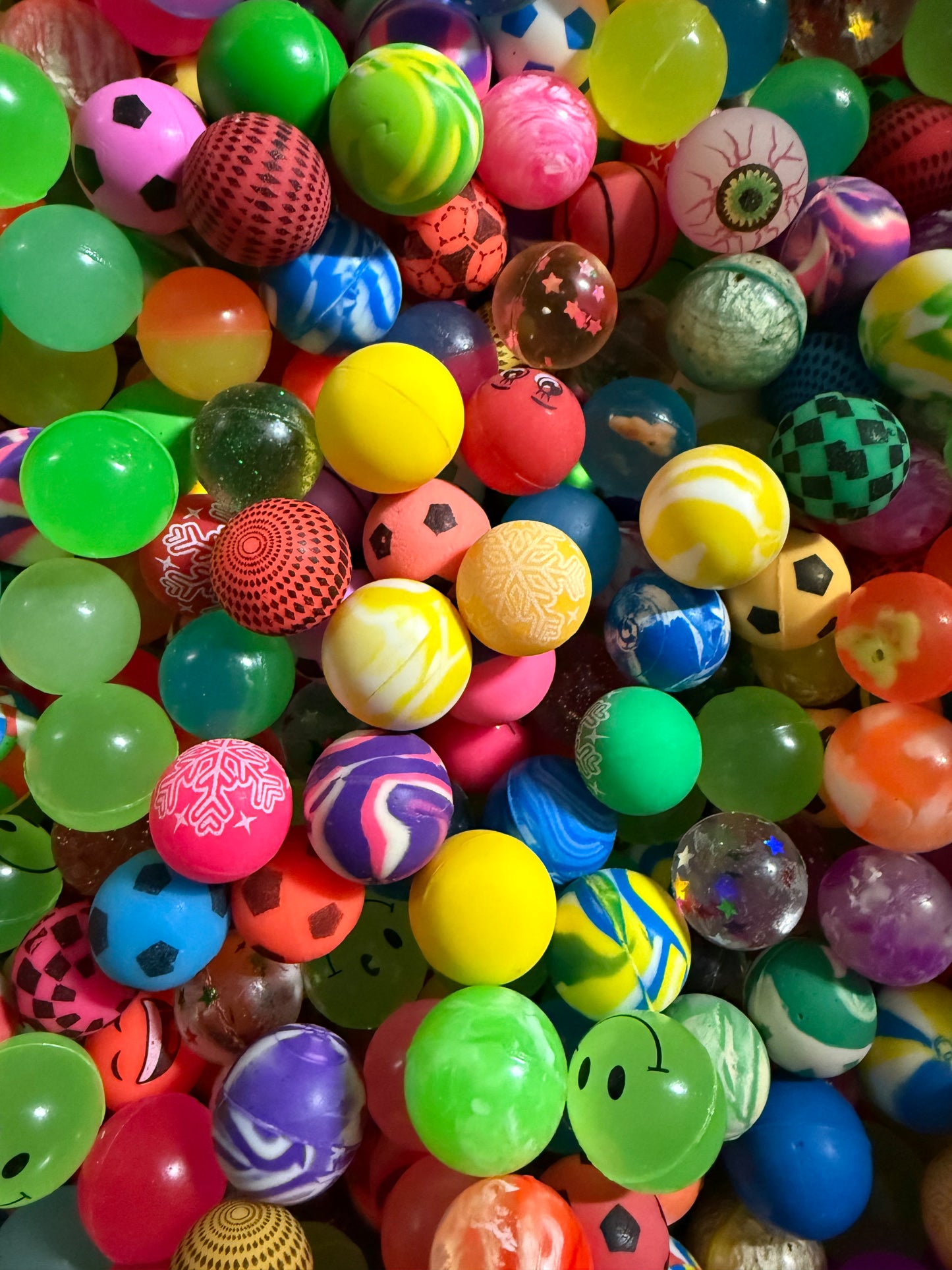 1” Bouncy Balls (4@ Assorted)