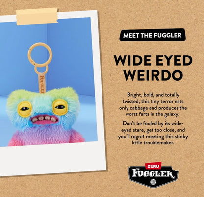 Fuggler - Keyring - Rainbow Fur Wide Eyed Weirdo 2025 #107420
