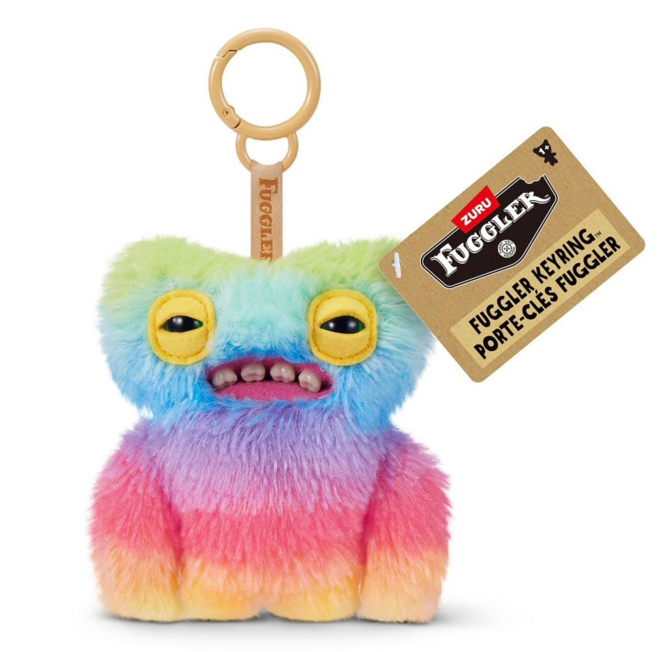 Fuggler - Keyring - Rainbow Fur Wide Eyed Weirdo 2025 #107420