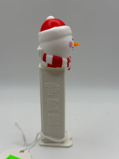 PEZ - Mfg China - Snowman Red White Scarf 2019 #107522