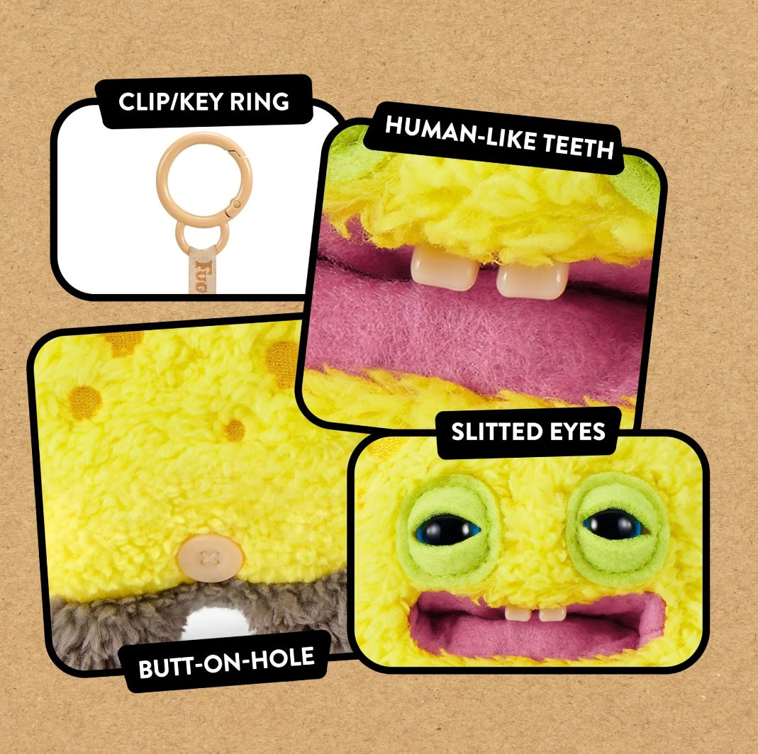 Fuggler - Sponge Bob Keychains - Sponge Bob 2025 #107385
