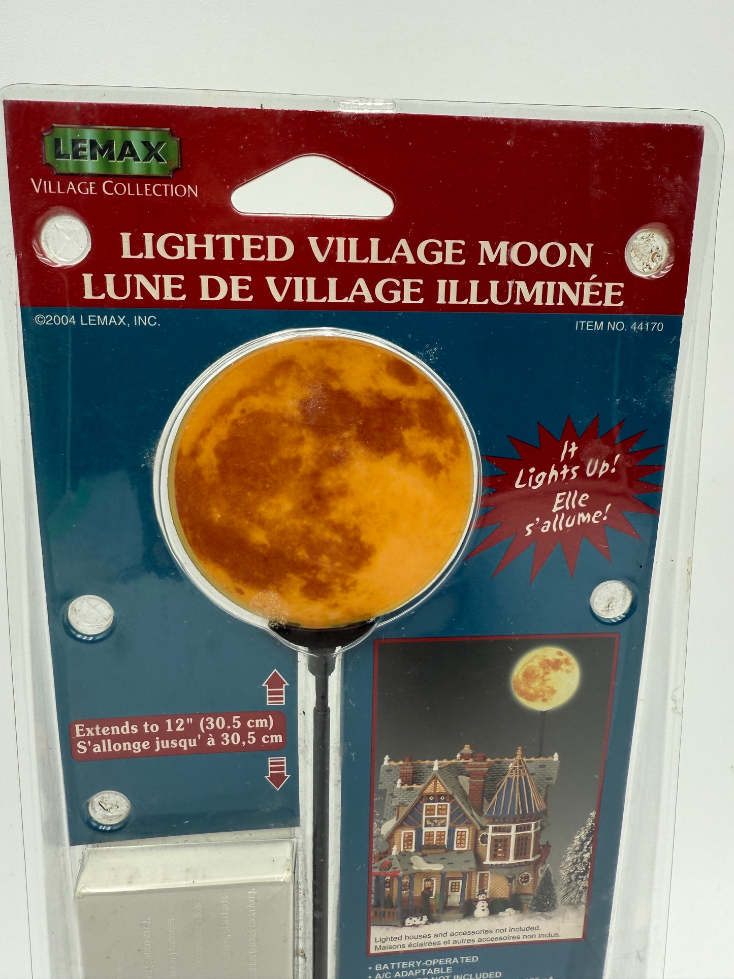 Lemax - Miniature - Lighted Village Moon 2004 #105203