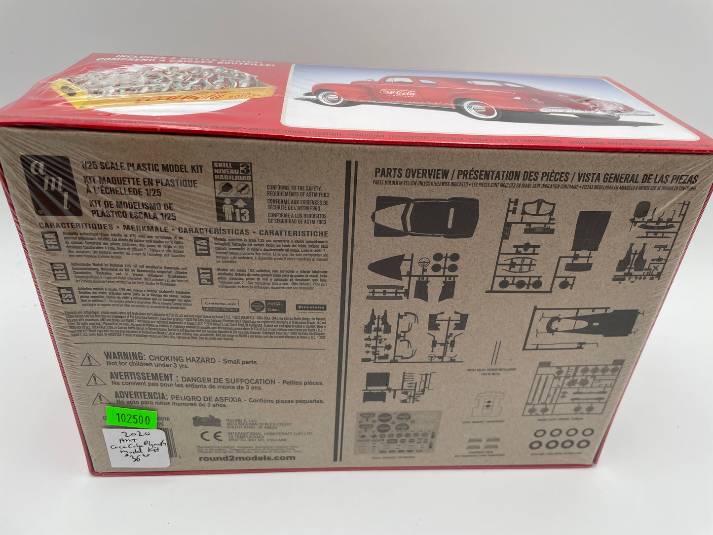 AMT - Coca Cola ‘41 Plymouth Model Kit 2020 #102500