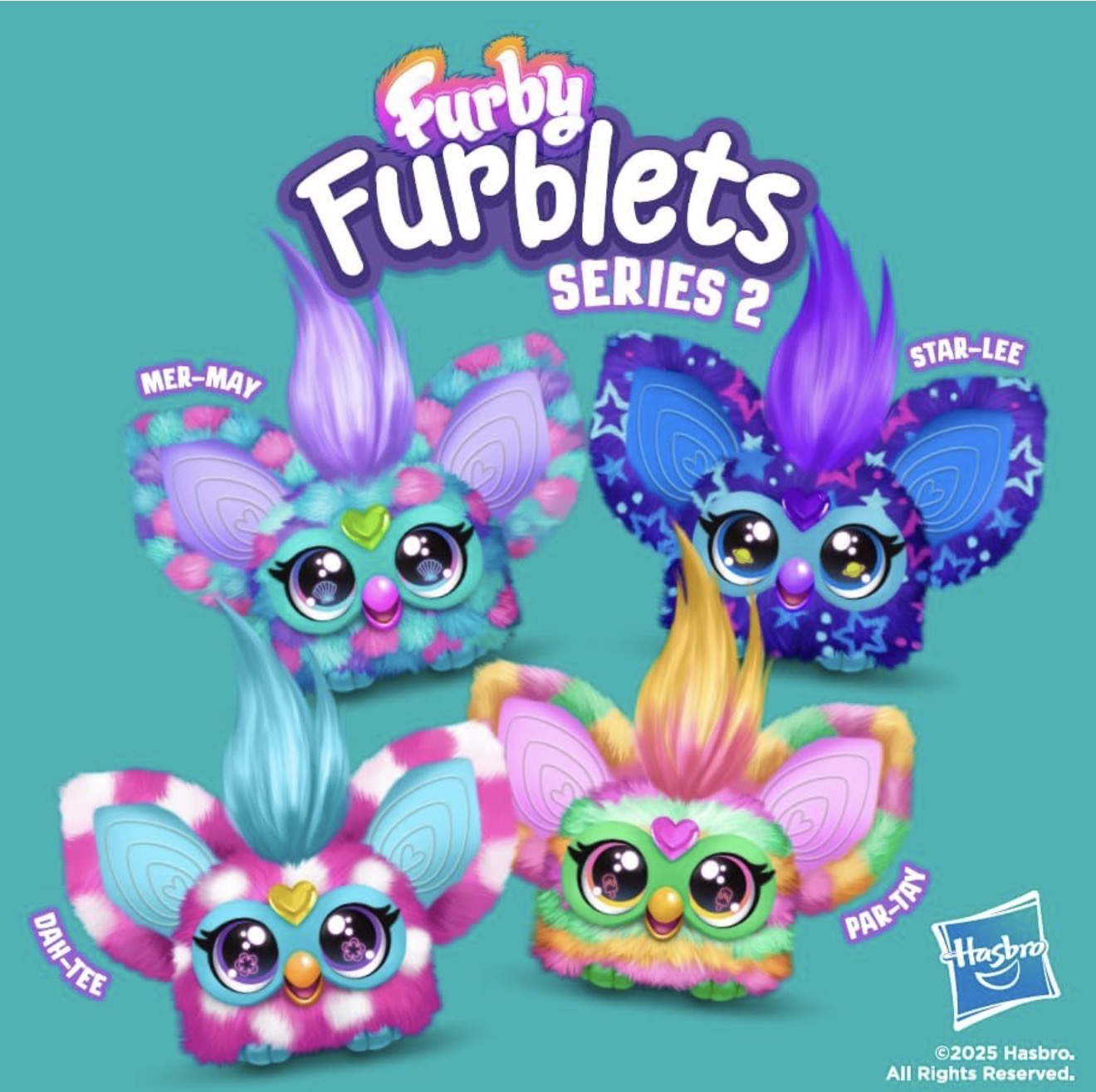 Furby - Furblets - Electronic Plush - Series 2 - Mer-May 2025 #108279
