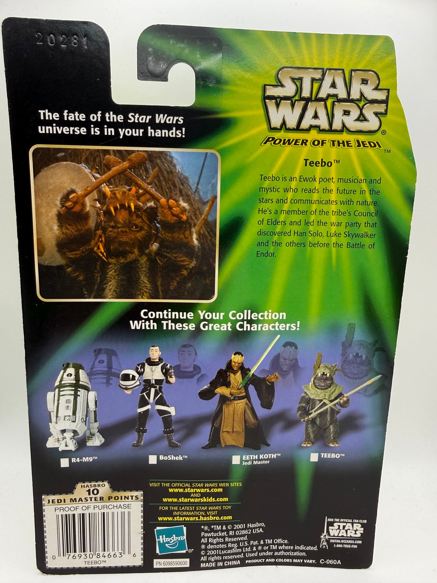 Star Wars - Power of the Jedi - Teebo 2001 #107509