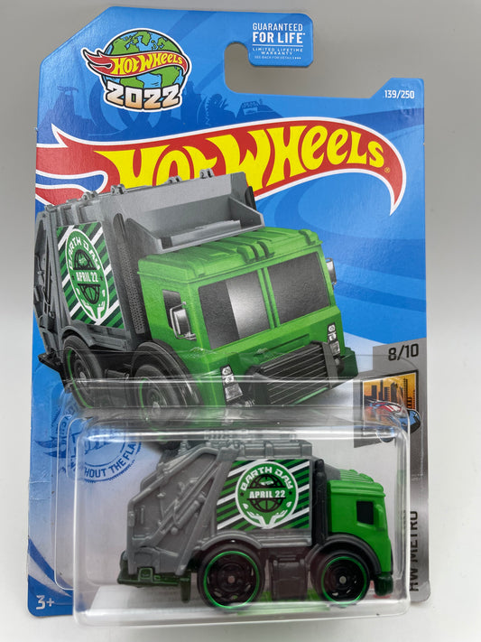 Hot Wheels - Metro #139 8/10 Total Disposal Green 2021 #103138