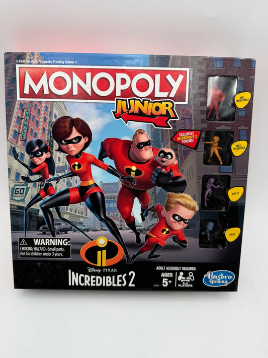 Hasbro - Incredibles 2 Monopoly Game 2017 #105101