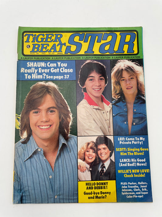 Tiger Beat Stars Magazine - August 1978 #102069
