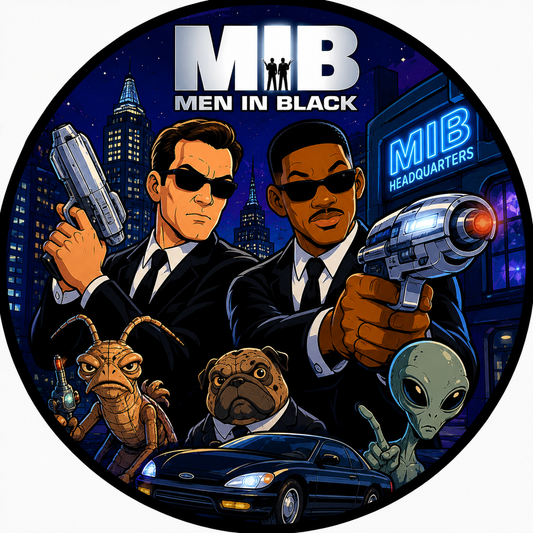 Buttons - 90s Theme - Men in Black #108142