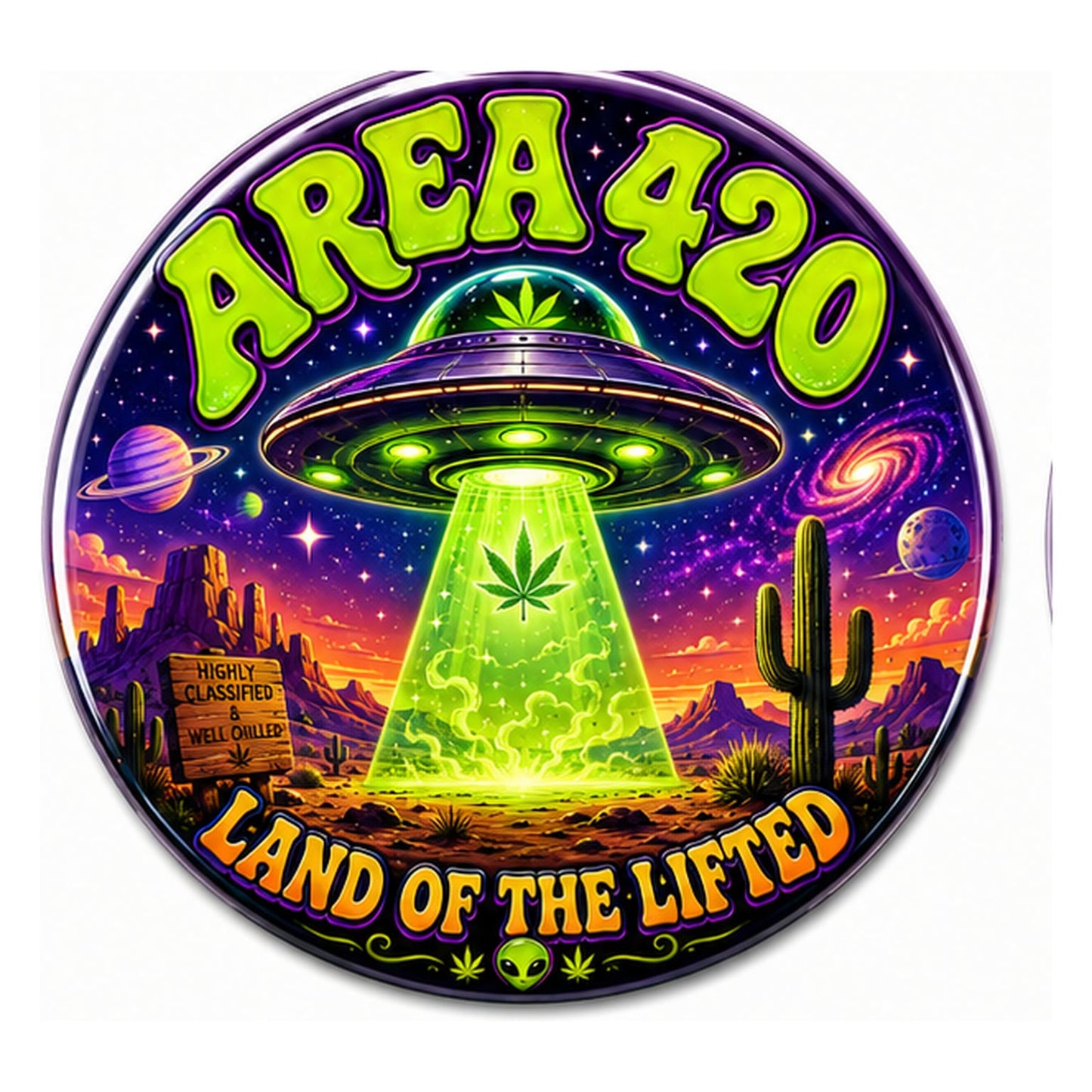 Buttons - WTHC-Radio - Area 420 #108067