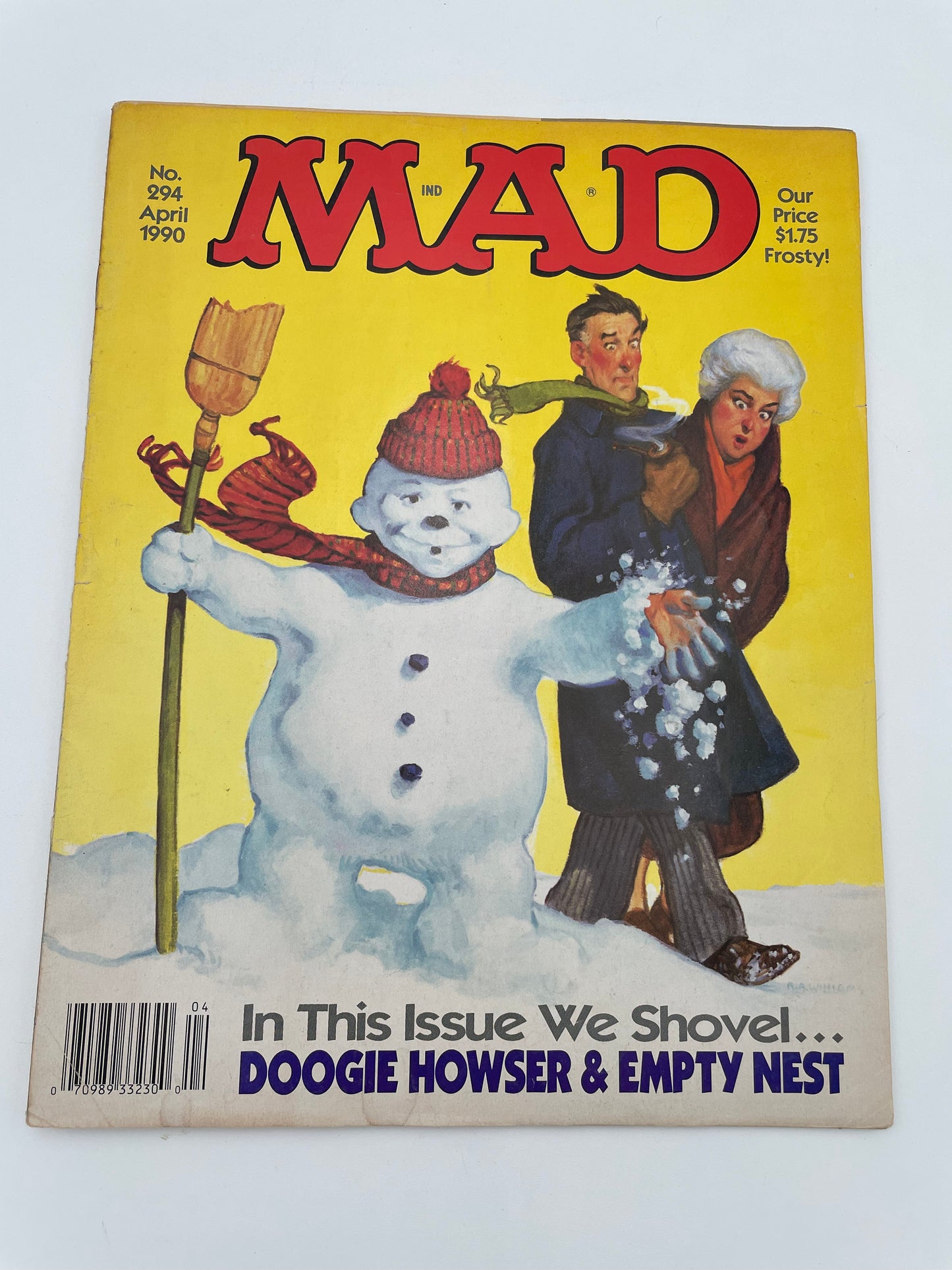 Mad Magazine - Snowman #294 - April 1990 #101541