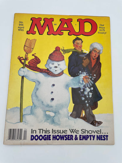 Mad Magazine - Snowman #294 - April 1990 #101541