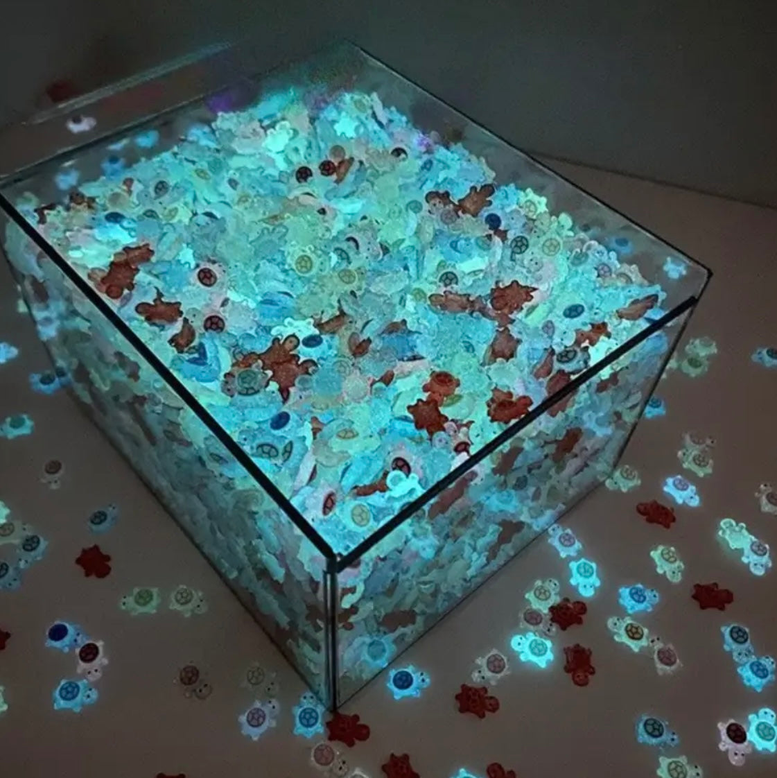 Mini Resin / 3D Print - Tiny Turtles - Assorted Colors #107185