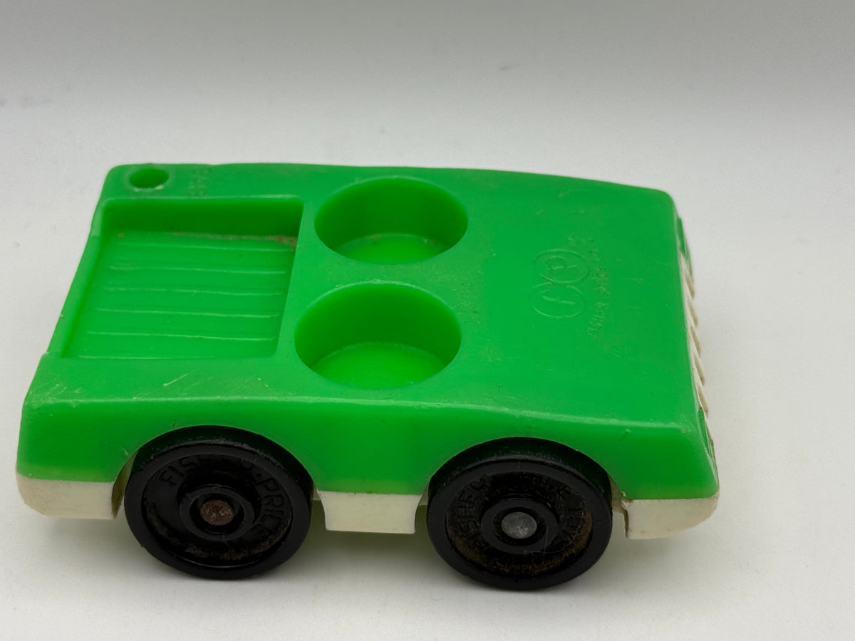 Fisher Price - Double Car - Green/White #107587