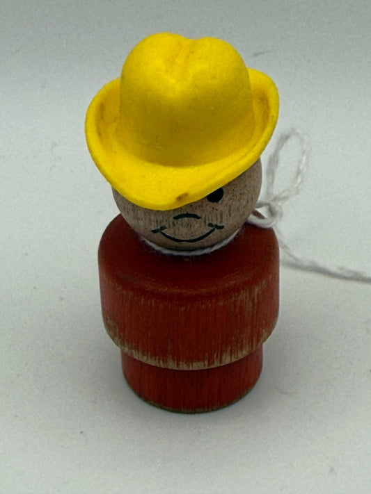 Fisher Price - Wooden Cowboy #107581