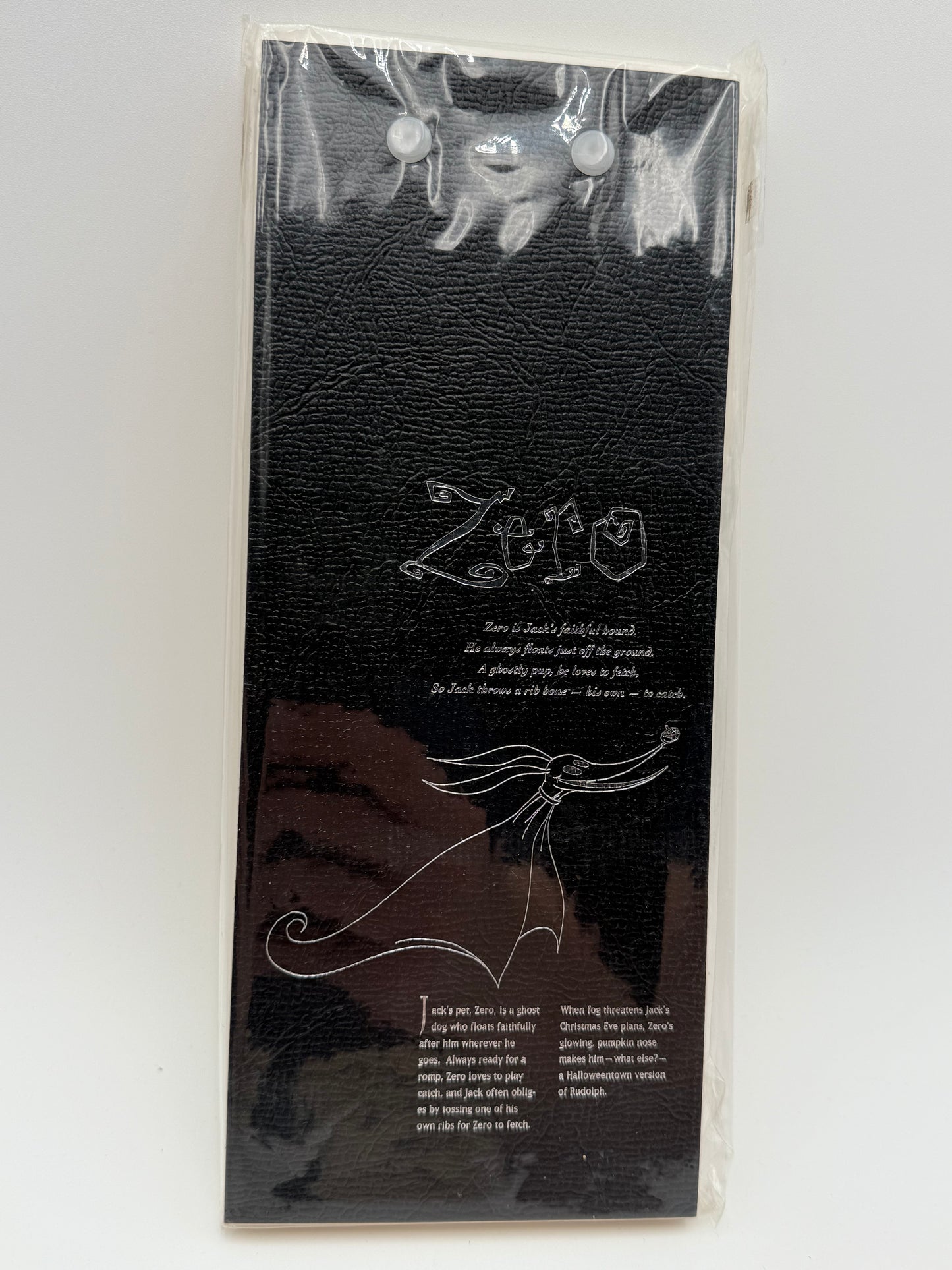 Nightmare Before Christmas - Elongated Note Pad - Zero 1990s #105377