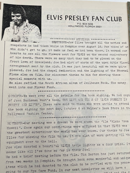 Elvis  - Fan Club Letter and Pics 1975 #102189