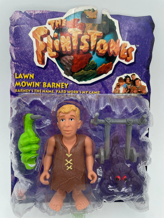 Flintstones - Figure - Lawn Mowin’ Barney 1993 #104756