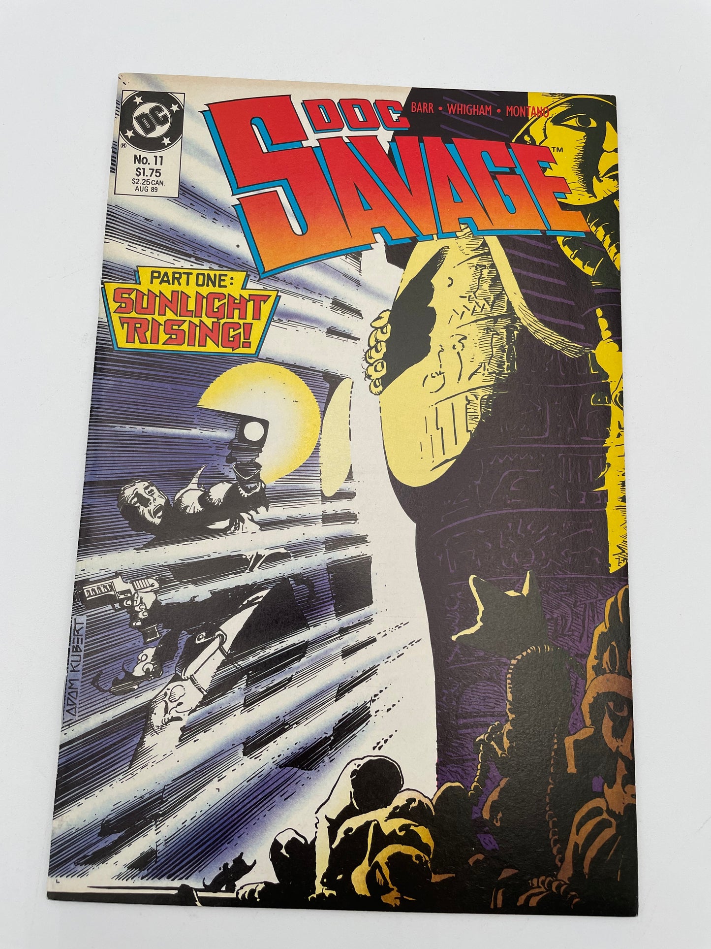 DC Comics - Doc Savage #11 August 1989 #102313