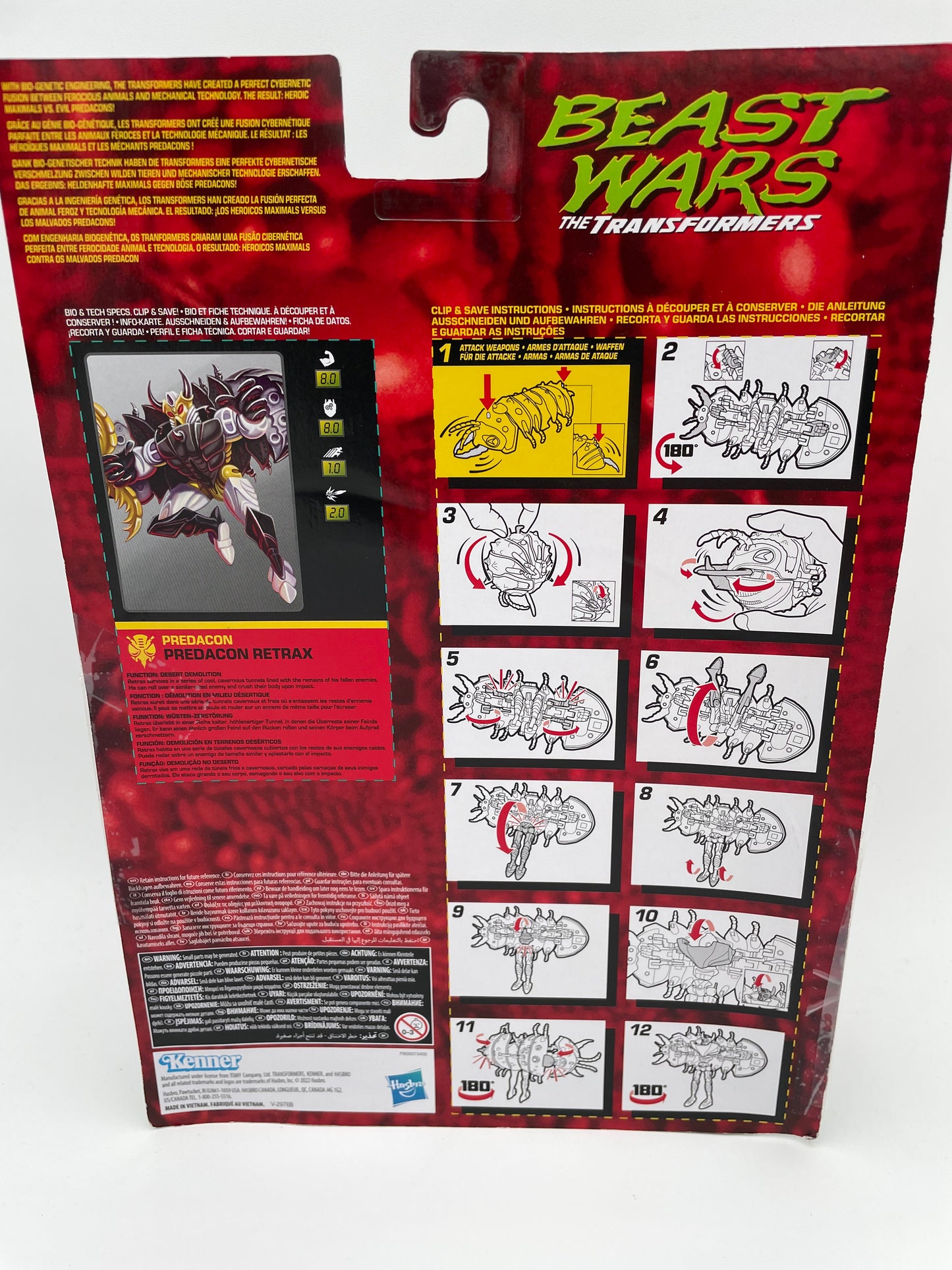Transformers - Beast Wars - Predacon Retrax 2023 #102494