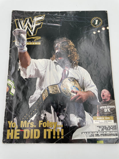 WWF Magazine - Yo, Mrs Foley - March 1999 #102168