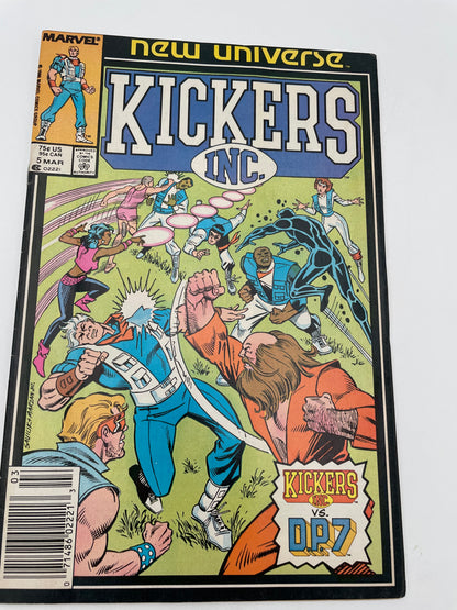 Marvel Comics - Kickers Inc #5 1987 #102294