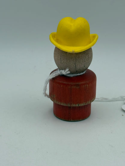 Fisher Price - Wooden Cowboy #107581