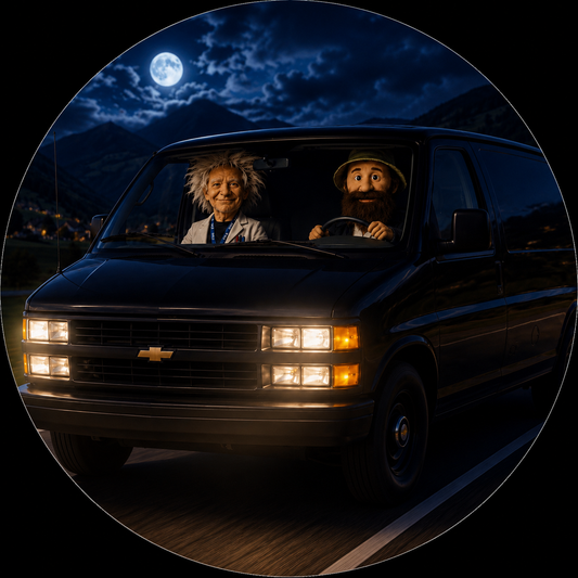 Button - The PEZ Outlaw - Music Video Van Ride #108202
