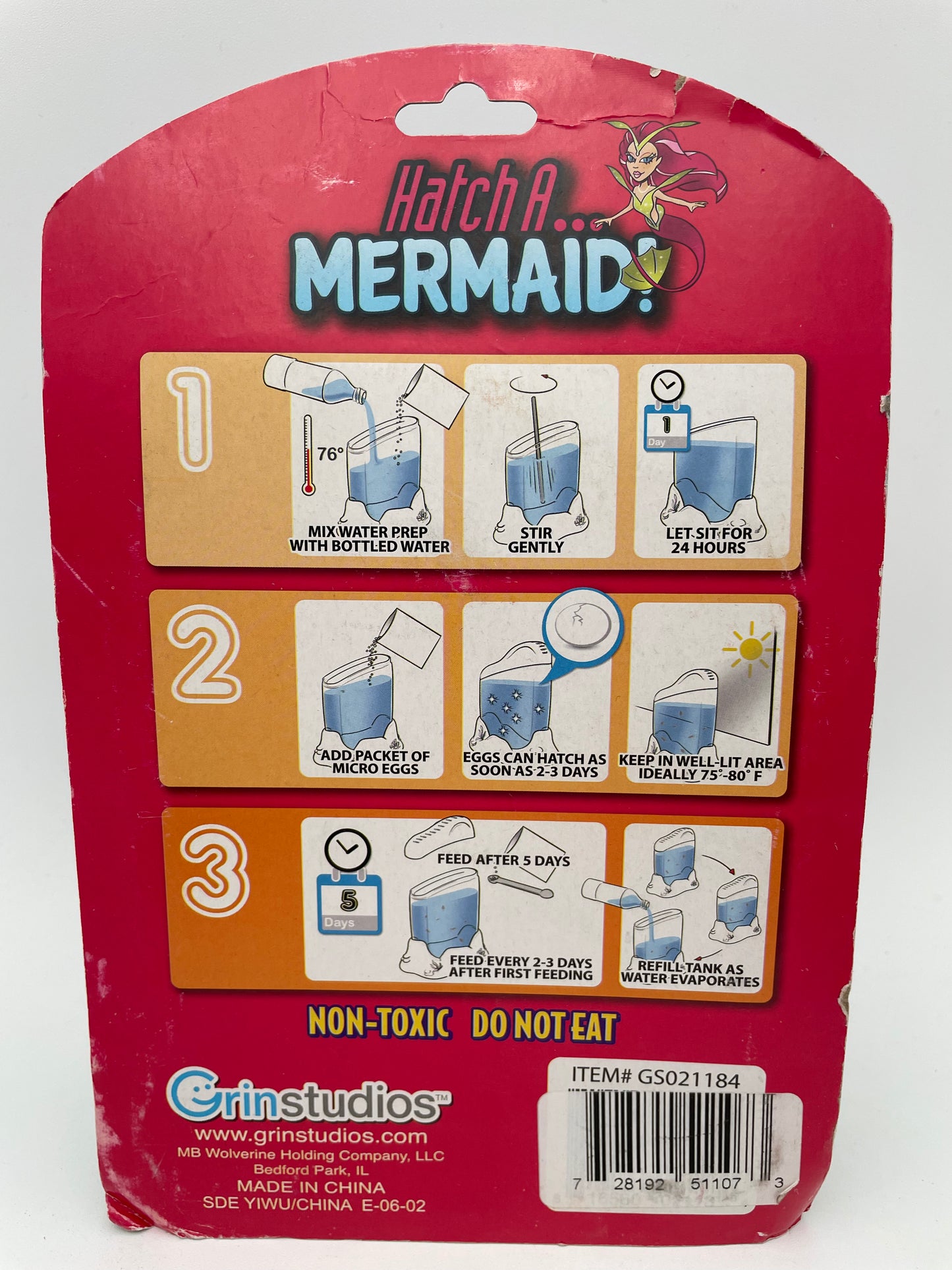 Grin Studios - Hatch a Mermaid Kit #102680